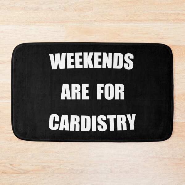 Item preview, Weekends Are For Cardistry Funny designed and sold by Mustard Prophet.