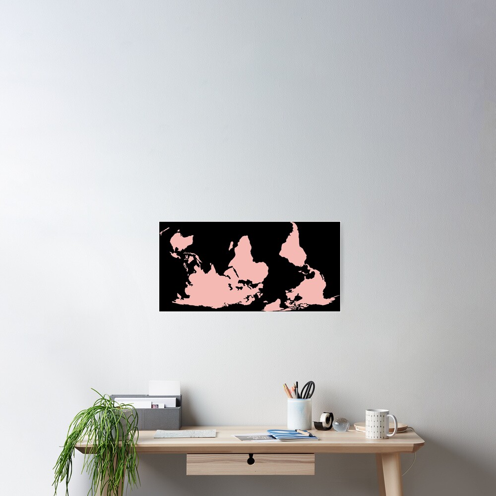 Poster « Carte du monde à l