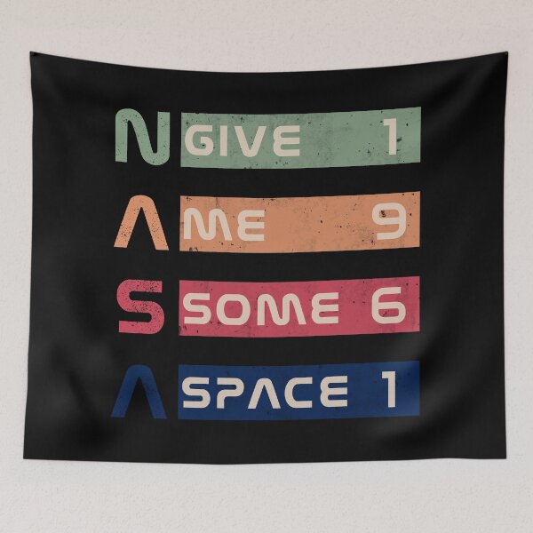 Item preview, Give me some space-Nasa Vintage designed and sold by GranadaStore.