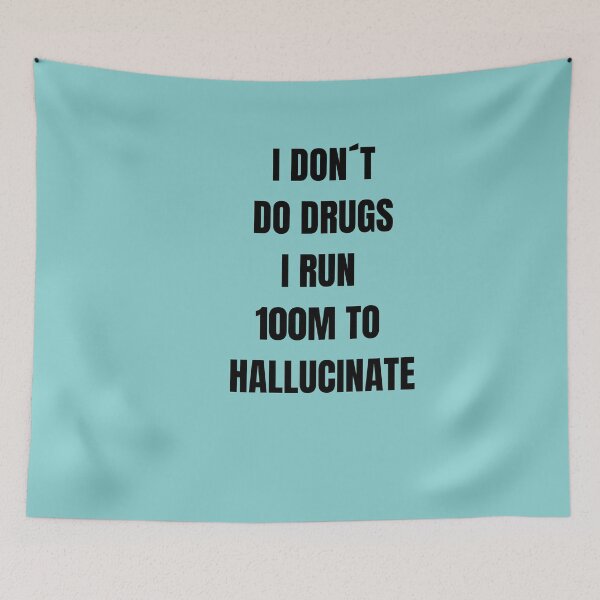Item preview, I DON´T DO DRUGS, I RUN designed and sold by UltraRunners.