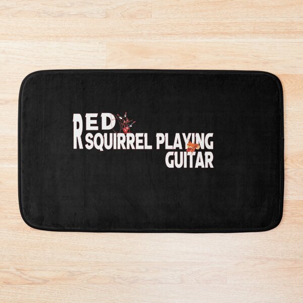 Item preview,  red squirrel playing guitar, gift squirrel playing guitar, Funny red squirrel,  red squirrel American cute designed and sold by HananDesign13.