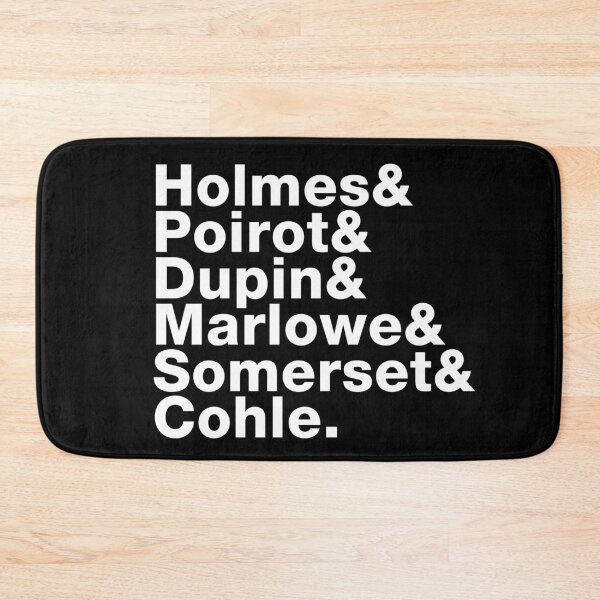 Item preview, Detectives White Font designed and sold by JuxtaHead.
