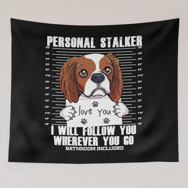 Item preview, Funny Cavalier King Charles Spaniel Cartoon designed and sold by MrEddie10.
