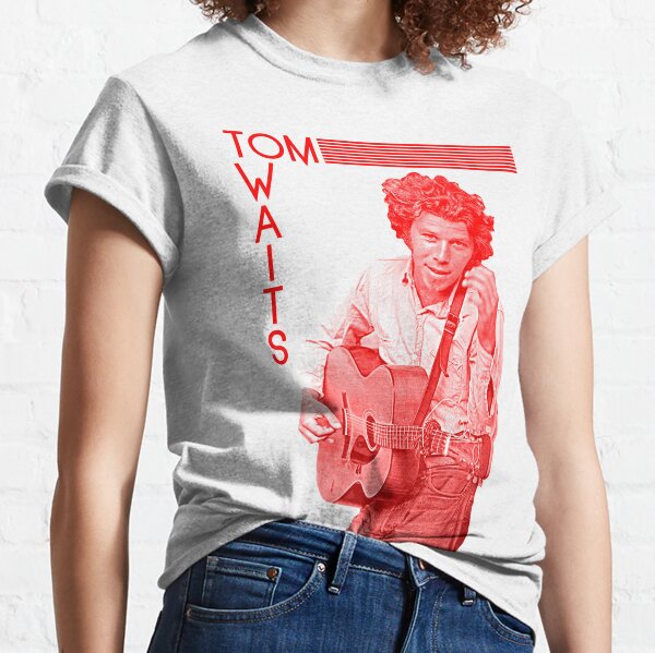 Tom Waits Downtown Train 80s Retro Tribute Classic T-Shirt