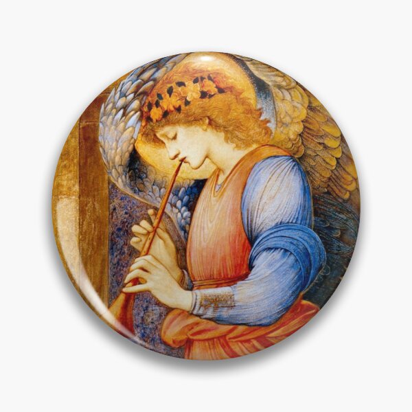 Item preview, Edward Burne-Jones - Angel Playing A Flageolet designed and sold by RBEnt.