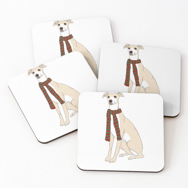 Item preview, Greyhound with scarf designed and sold by Hitherto.