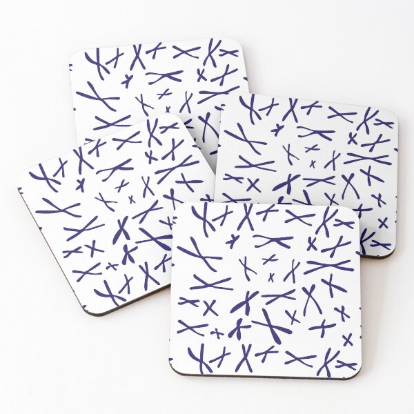 Item preview, Blue chromosomes pattern designed and sold by hmbrttvr.