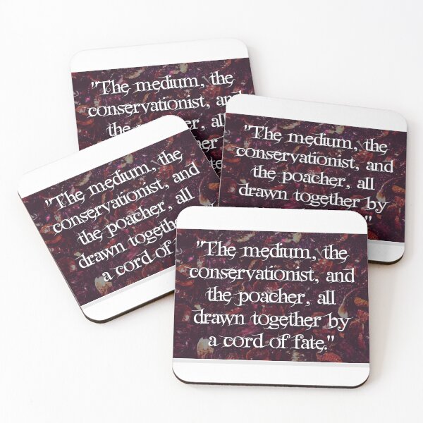 Item preview, The medium, the conservationist, and the poacher designed and sold by ShadowSparkPub.