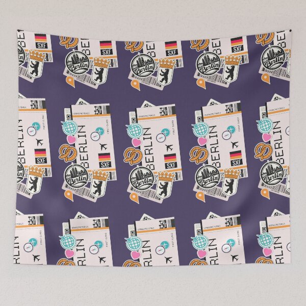 Item preview, Copy of  Boarding pass Berlin designed and sold by Freeshstyle.