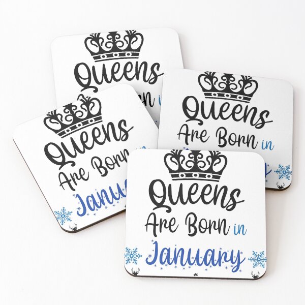 Item preview, Queens Are Born In January designed and sold by SidouSenpai.