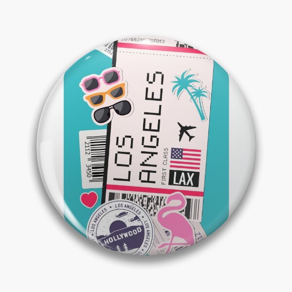 Item preview,  Boarding pass Los Angeles designed and sold by Freeshstyle.