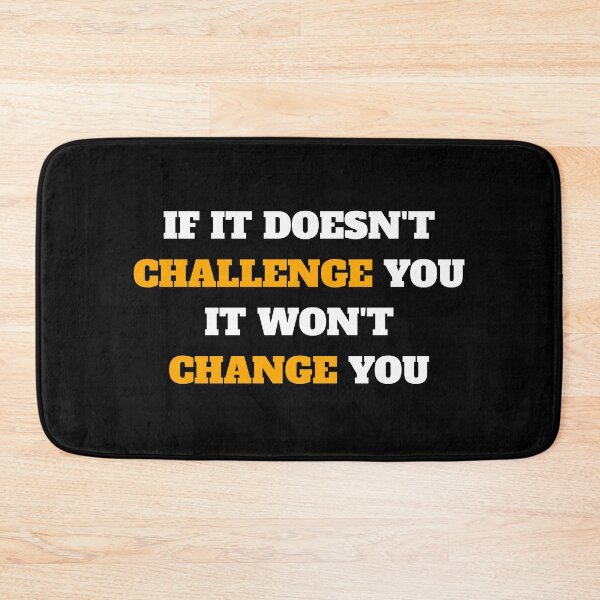 Item preview, Motivational Quotes - If It Doesnt Challenge You It Wont Change You  - Hustle quotes designed and sold by Inspirationmotivation.