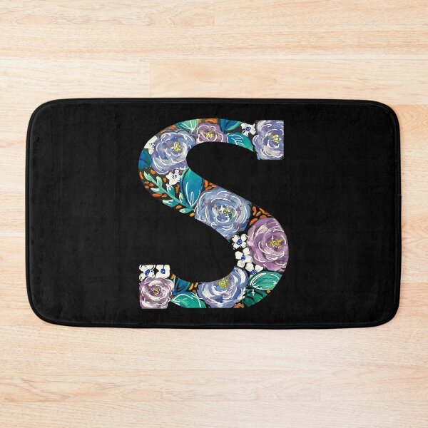 Item preview, S - floral letter series  designed and sold by hauntihng.