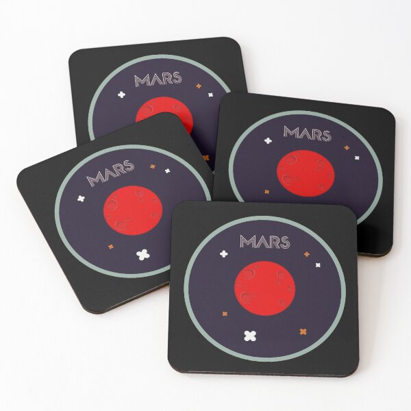 Item preview, mars here we come planet mars cute design designed and sold by GraphicBit.