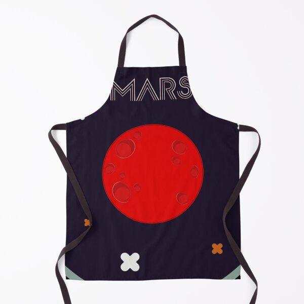 Item preview, mars here we come planet mars cute design designed and sold by GraphicBit.