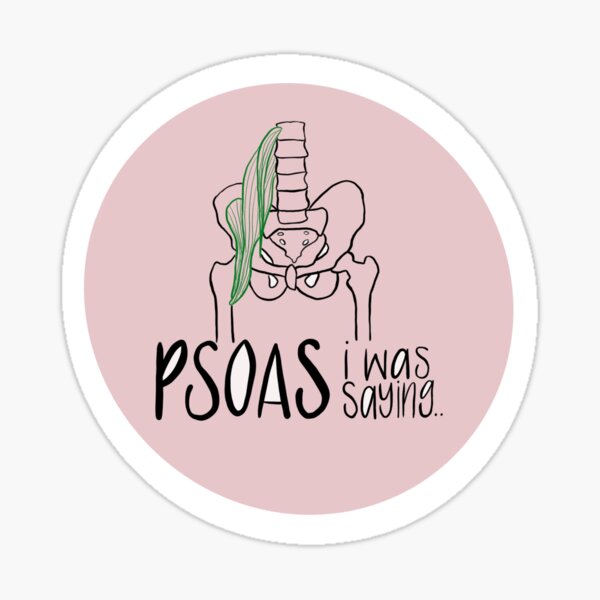 Artikel-Vorschau von Psoas sagte ich ..., designt und verkauft von Made-by-Mads.
