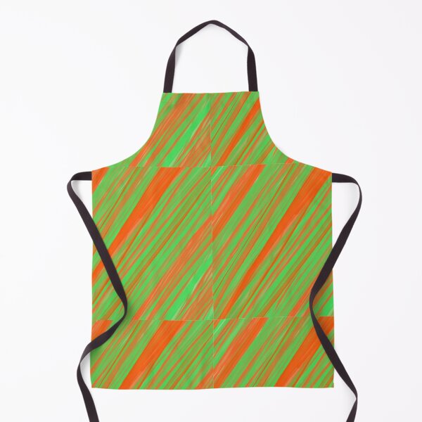 Item preview, Green and Orange Stripes designed and sold by StarCap7.