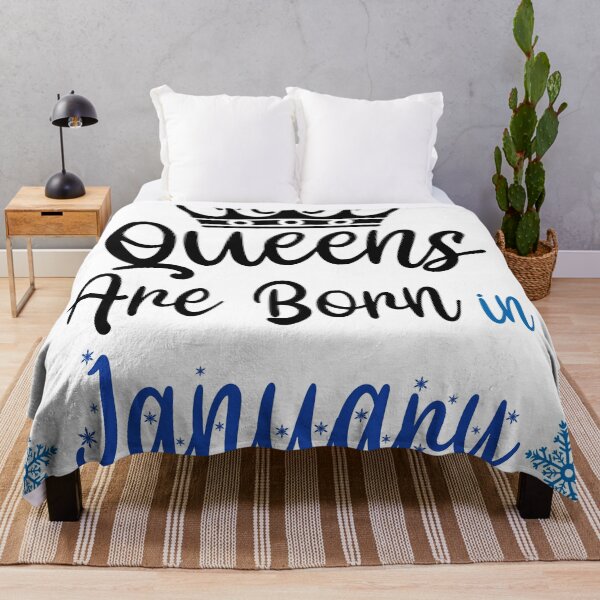 Item preview, Queens Are Born In January designed and sold by SidouSenpai.