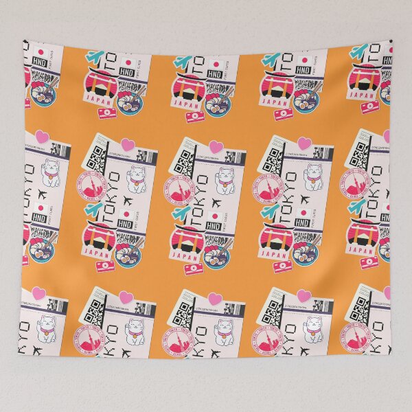 Item preview, Boarding pass Tokyo designed and sold by Freeshstyle.