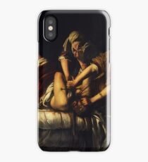 Judith Slaying Holofernes by Artemisia Gentileschi iPhone Case/Skin