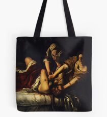 Judith Slaying Holofernes by Artemisia Gentileschi Tote Bag