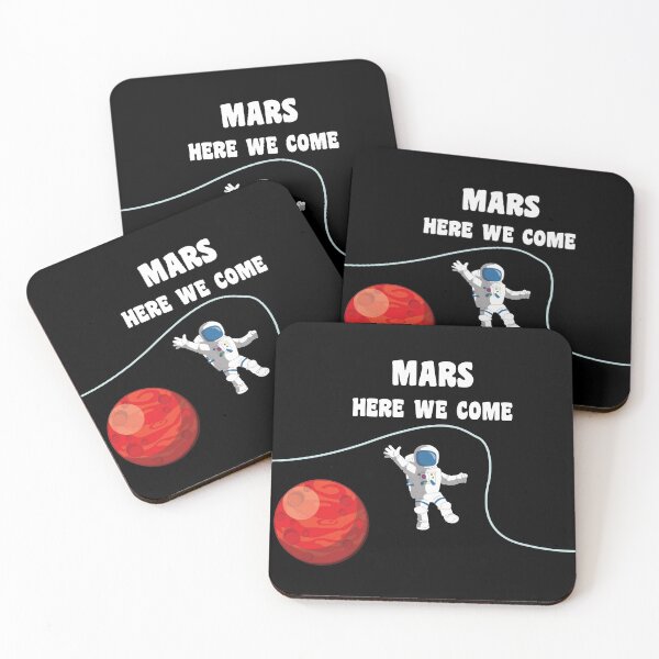 Item preview, mars here we come designed and sold by GraphicBit.
