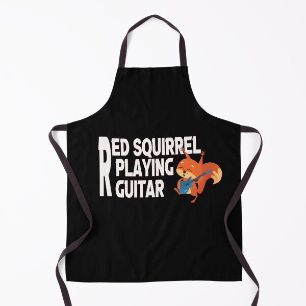 Item preview, red squirrel playing guitar, gift squirrel playing guitar, Funny red squirrel, red squirrel American cute designed and sold by HananDesign13.