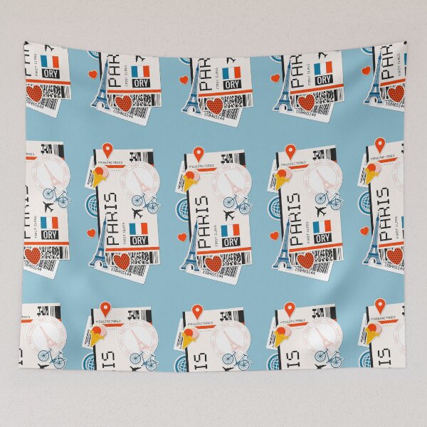 Item preview, Boarding pass Paris designed and sold by Freeshstyle.