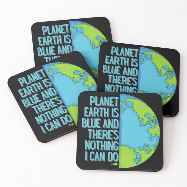 Item preview, Planet Earth is Blue | Space Oddity | Music Inspired designed and sold by marcomonge84.