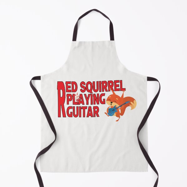 Item preview, red squirrel playing guitar, gift squirrel playing guitar, Funny red squirrel, red squirrel American cute designed and sold by HananDesign13.