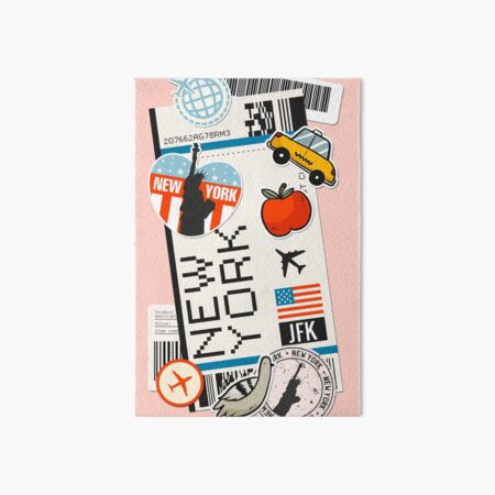 Item preview,  Boarding pass New York  designed and sold by Freeshstyle.