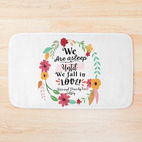 Item preview, Leo Tolstoy War & Peace Quote designed and sold by Dollfacedesign.