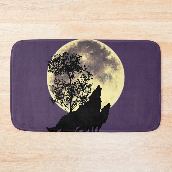 Item preview, Howling wolves, designed and sold by AJSkinnerPrints.