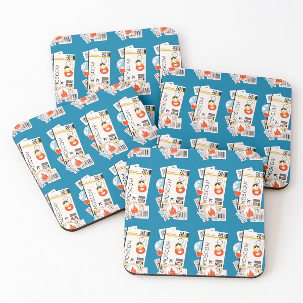 Item preview, Boarding pass Moscow  designed and sold by Freeshstyle.