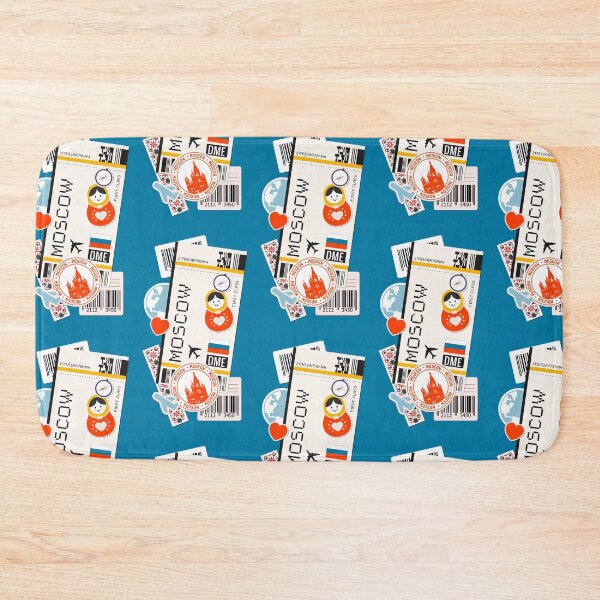 Item preview, Boarding pass Moscow  designed and sold by Freeshstyle.