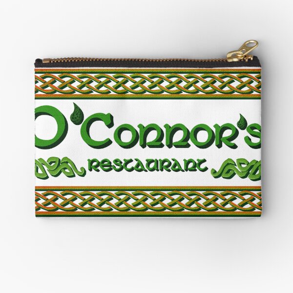 O'Connor's Restaurant Zipper Pouch