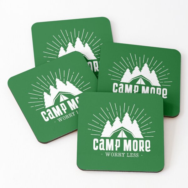 Item preview, Camp More Worry Less designed and sold by Piztees.