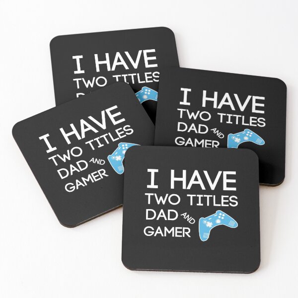 Item preview, I Have Two Titles Dad And Gamer Funny gaming Gift For gamer Lovers  designed and sold by pedrored369.