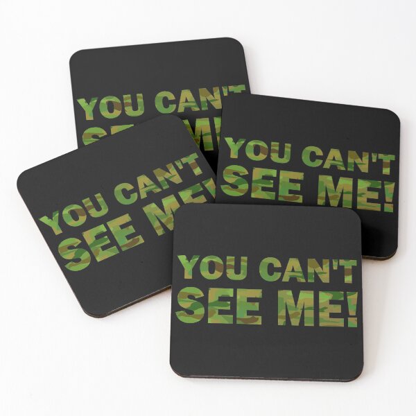 Item preview, U Can't See Me Camo designed and sold by InventorsCave.