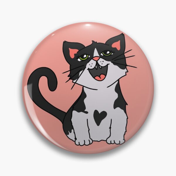 Item preview, Adorable Tuxedo Kitten designed and sold by blackheart creations.