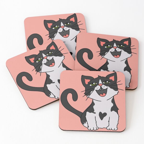 Item preview, Adorable Tuxedo Kitten designed and sold by blackheart creations.