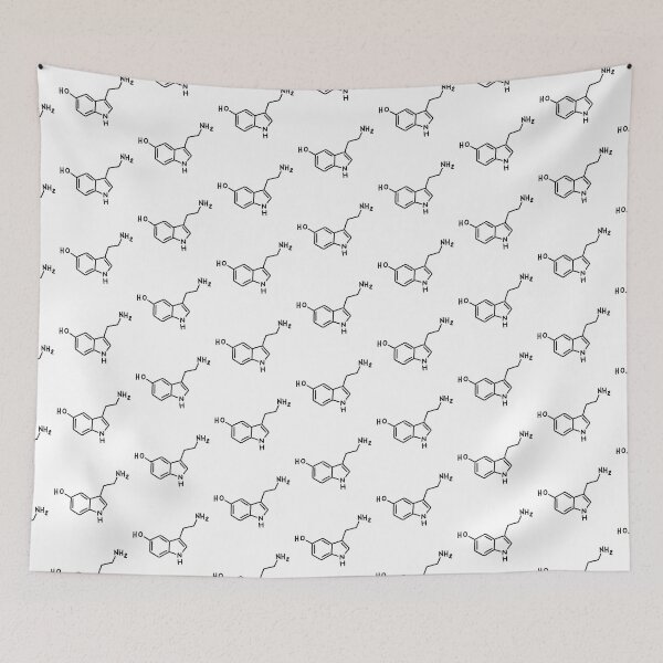 Item preview, Serotonin Molecule designed and sold by memedicalschool.