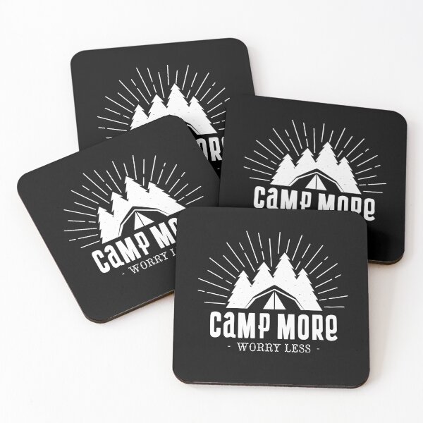 Item preview, Camp More Worry Less Camping Life designed and sold by Piztees.