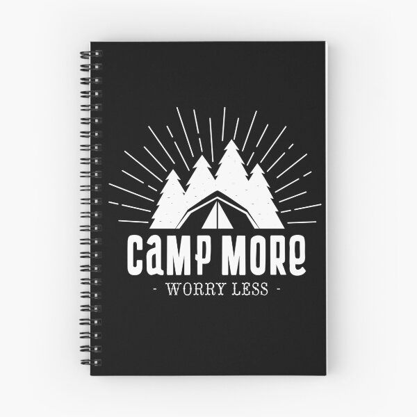 Item preview, Camp More Worry Less Camping Life designed and sold by Piztees.