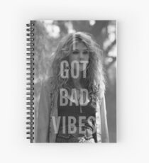 Bad Vibes Spiral Notebook