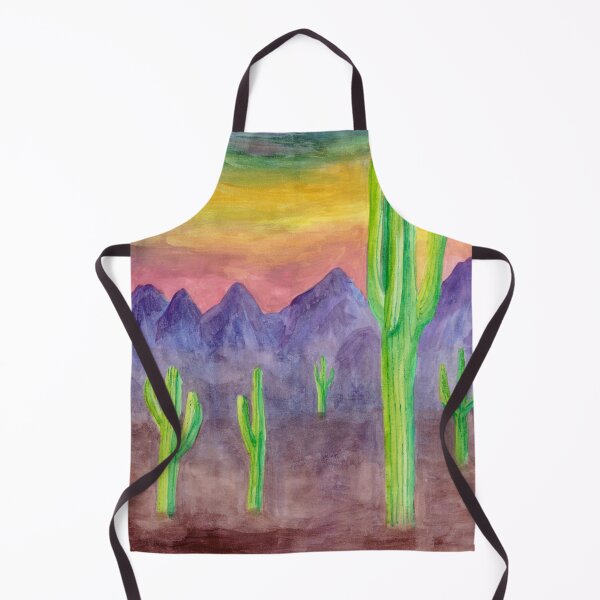 Item preview, Sunset Cactus in the Desert designed and sold by ArtsyRabbit.