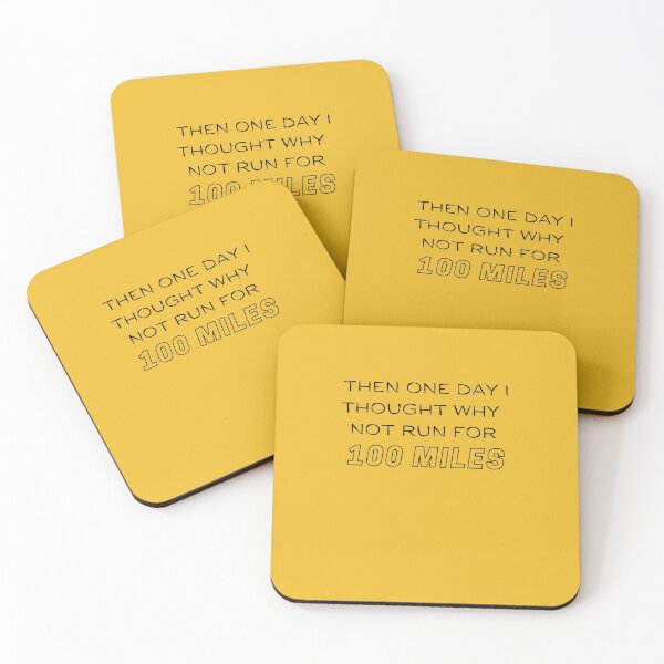 Item preview, WHY NOT 100MILES designed and sold by UltraRunners.