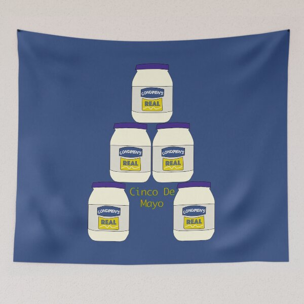 Item preview, Cinco de Mayo (Five Jars) designed and sold by aribluestein.