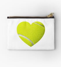 Tennis Heart Studio Pouch