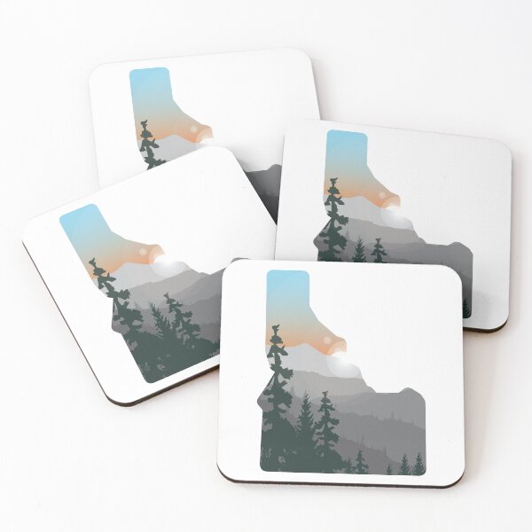 Item preview, Idaho State Mountain Sunise designed and sold by idahoadventure.